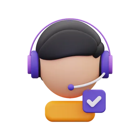 Customer service  3D Icon