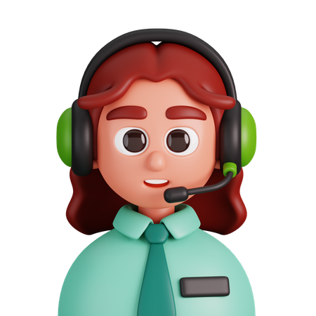 Customer Service  3D Icon