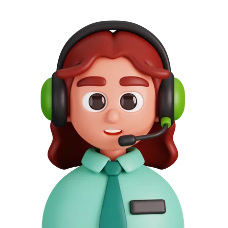 Customer Service  3D Icon