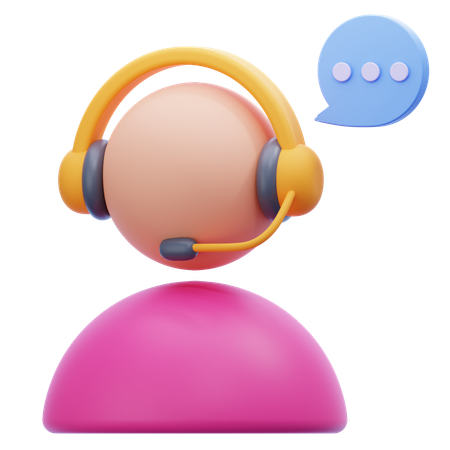 Customer service  3D Icon