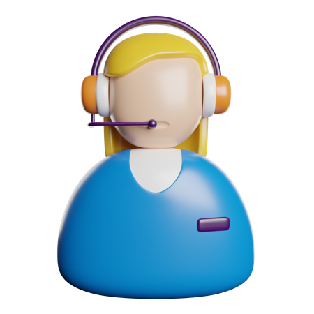 Customer Service  3D Icon