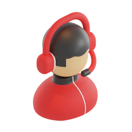 Customer Service  3D Icon