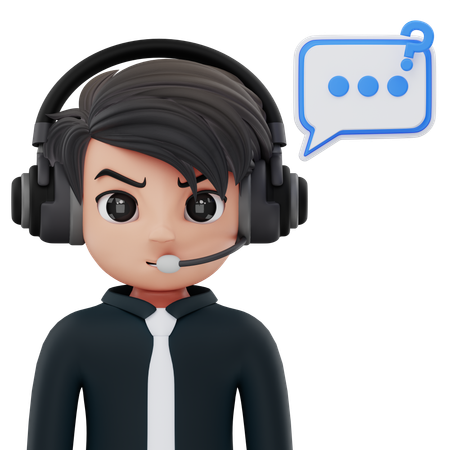 Customer Service  3D Icon