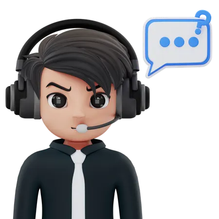 Customer Service  3D Icon