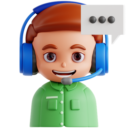 Customer Service  3D Icon