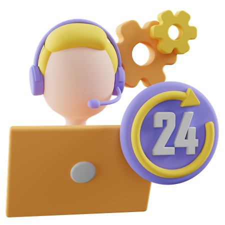 Customer Service  3D Icon