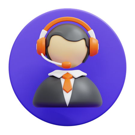 Customer Service  3D Icon