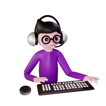 Customer Service  3D Icon