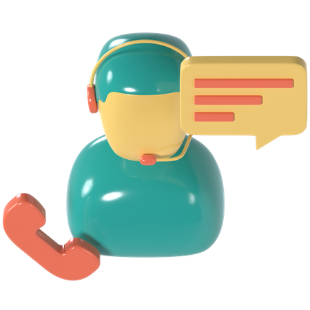 Customer Service  3D Icon