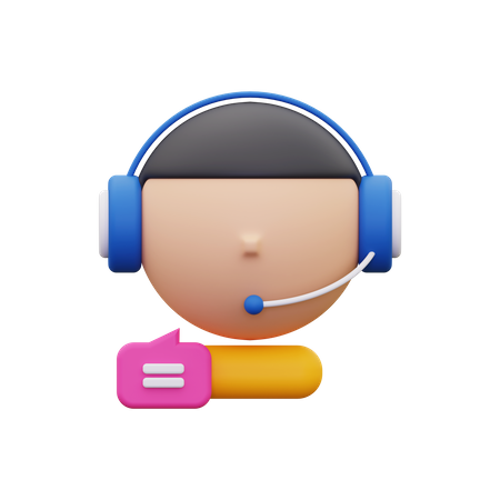 Customer service  3D Icon