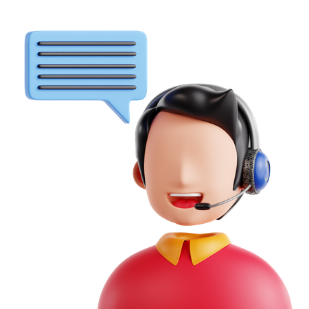 Customer Service  3D Icon