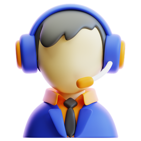 Customer Service  3D Icon