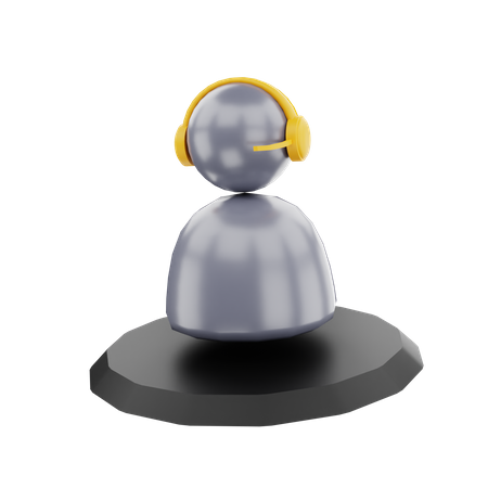 Customer Services  3D Icon