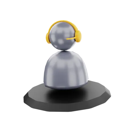 Customer Services  3D Icon