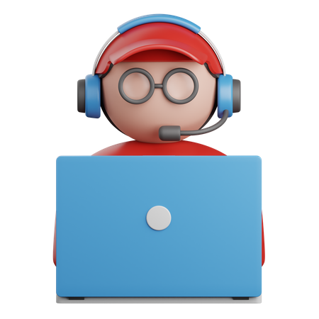 Customer Services  3D Icon