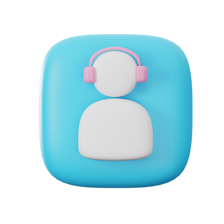 Customer Services  3D Icon