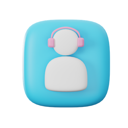 Customer Services  3D Icon