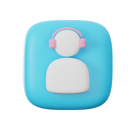 Customer Services  3D Icon