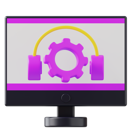Customer Setting  3D Icon