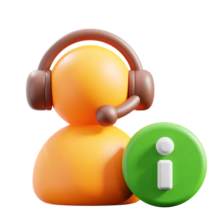 Customer Support  3D Icon