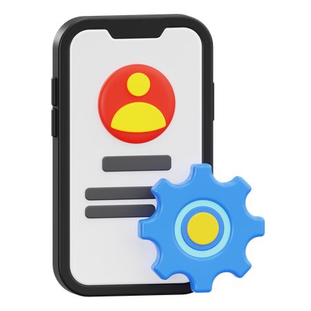 顧客サポート  3D Icon