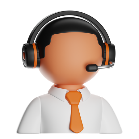Customer Support  3D Icon