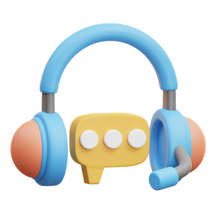 Customer Support  3D Icon