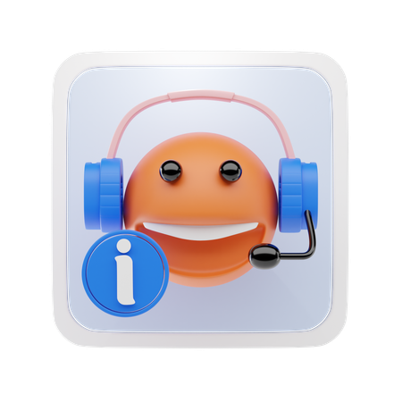 Customer Support  3D Icon