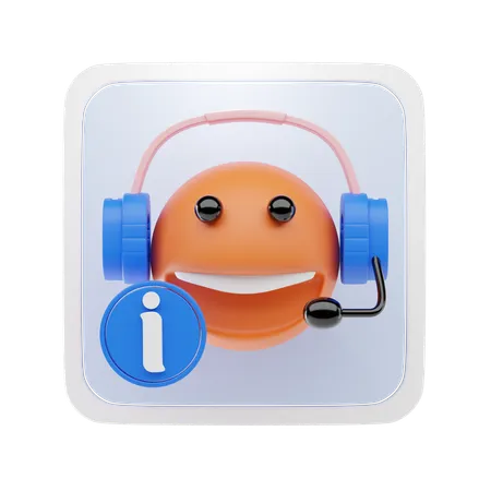 Customer Support  3D Icon