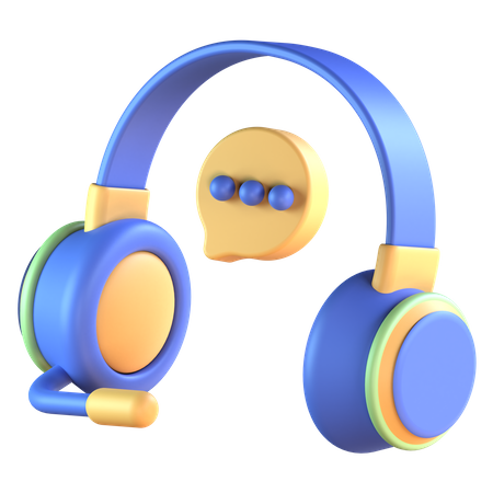 Customer support  3D Icon