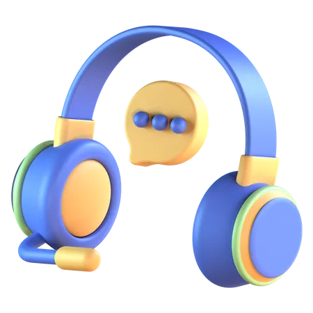 Customer support  3D Icon