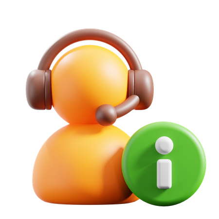 Customer Support  3D Icon