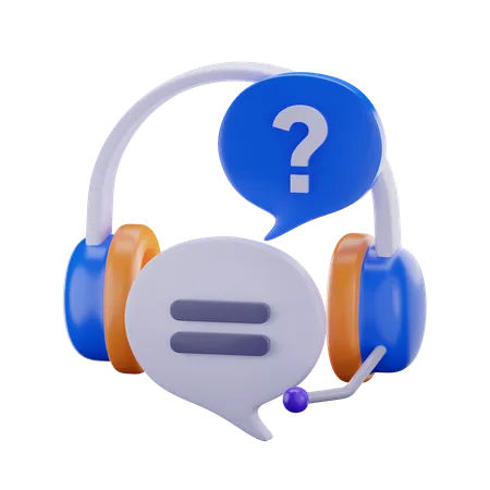 Customer Support  3D Icon