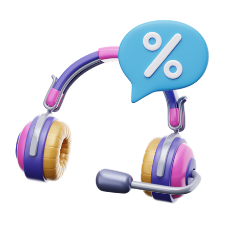 Customer Support  3D Icon