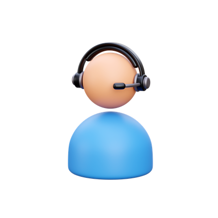 Customer Support  3D Icon