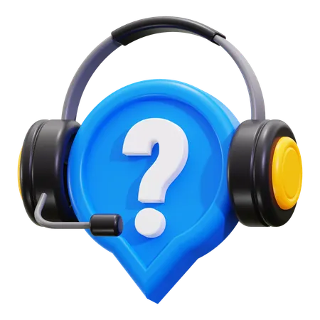 Customer Support  3D Icon