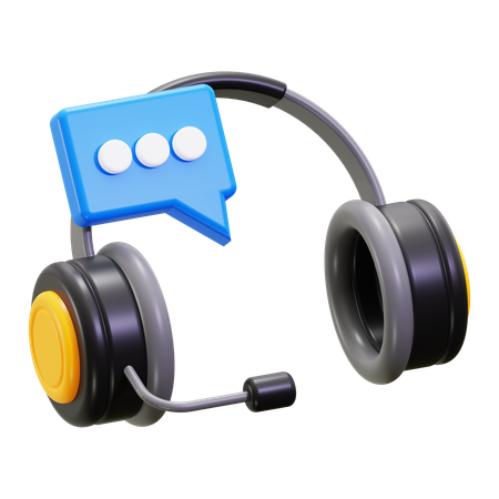 Customer Support  3D Icon