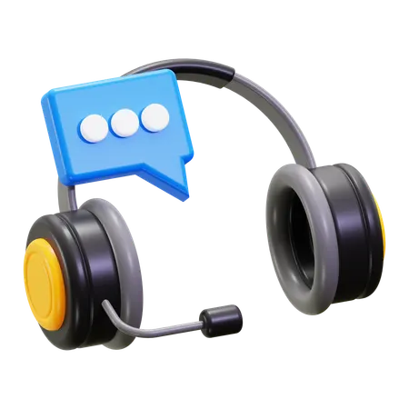 Customer Support  3D Icon