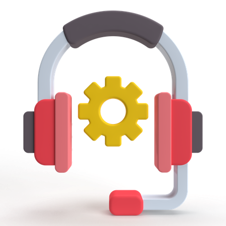 Customer Support  3D Icon