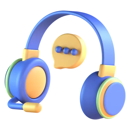 Customer support 3D Icon