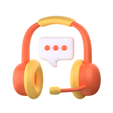 Customer Support  3D Icon