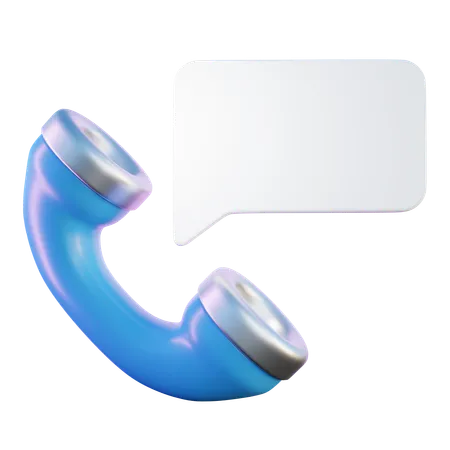 Customer Support Call Center  3D Icon