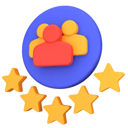 Customer Testimonial 3D Icon