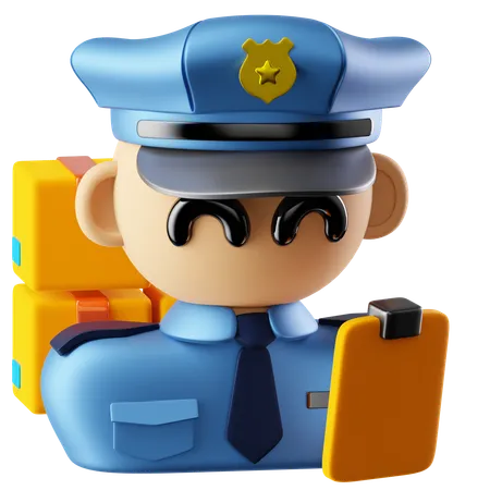 Customs Clearance  3D Icon