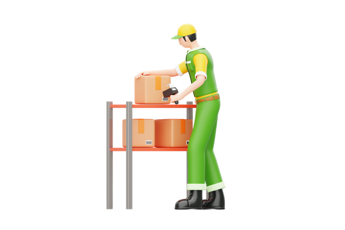 Customs Clearance  3D Icon