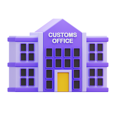 CUSTOMS OFFICE  3D Icon