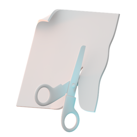 Cut File  3D Icon