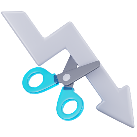 Cut Loss  3D Icon