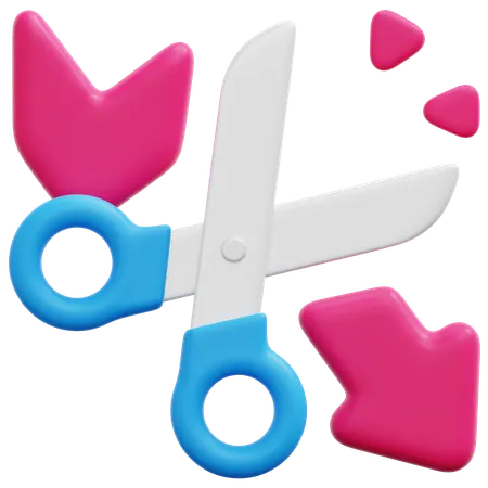 Cut Loss  3D Icon
