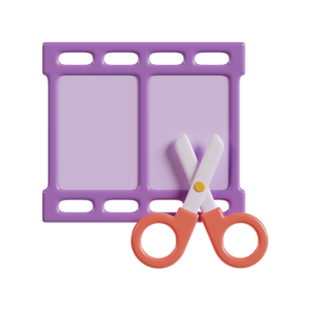 Cut Scene  3D Icon